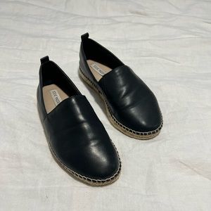 Steve Madden Black Espadrilles